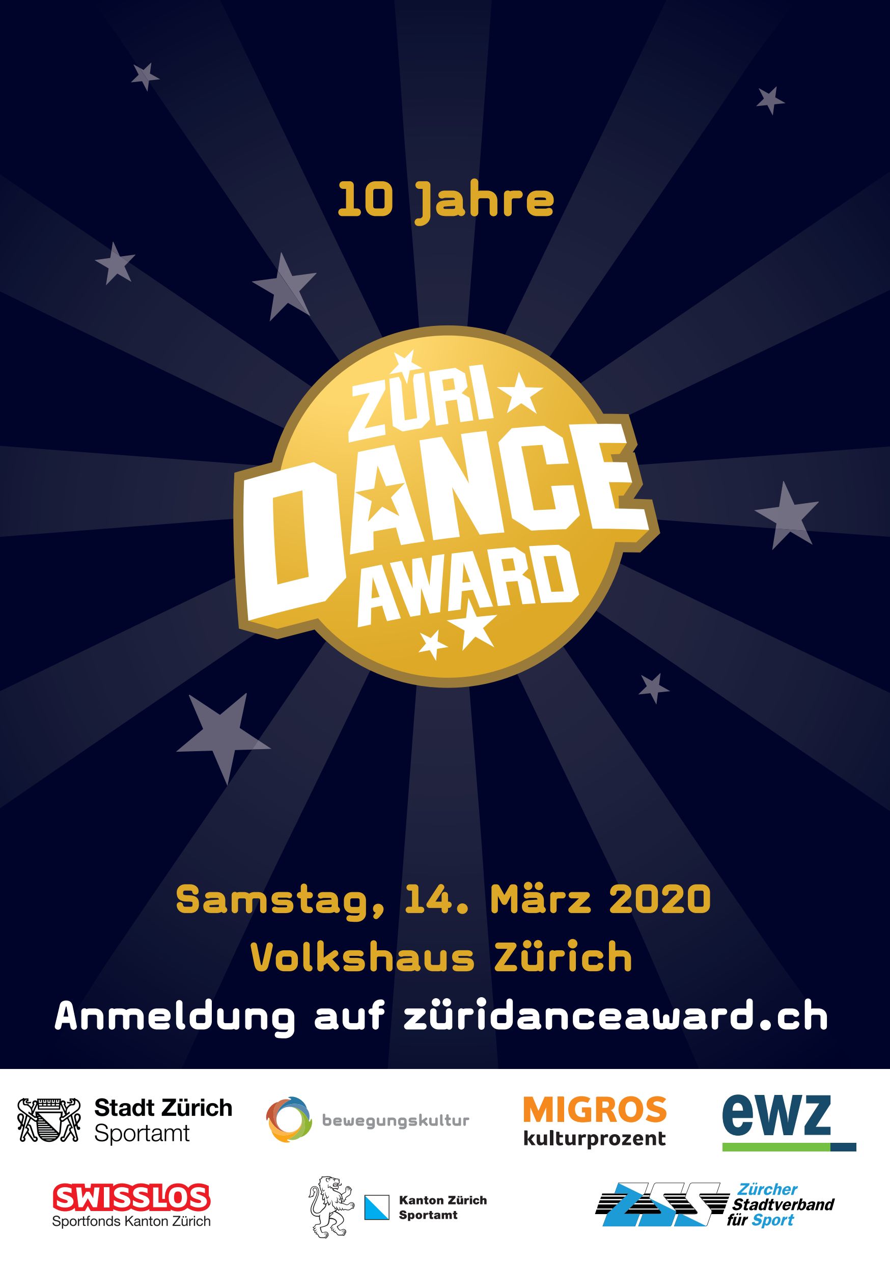 Zda2020 Poster Züri Dance Award